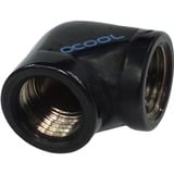 Alphacool 17042 parte e accessorio del sistema di raffreddamento del computer Raccordi, Connessione Nero, Raccordi, Ottone, Nero, 1,8 cm