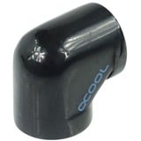 Alphacool 17042 parte e accessorio del sistema di raffreddamento del computer Raccordi, Connessione Nero, Raccordi, Ottone, Nero, 1,8 cm
