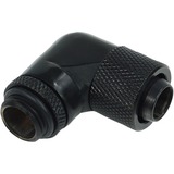 Alphacool 17075 parte e accessorio del sistema di raffreddamento del computer Guarnizione, Connessione Nero, Guarnizione, Ottone, Nero, 1/4", 90°, 34 mm