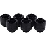 Alphacool 17234 parte e accessorio del sistema di raffreddamento del computer, Connessione Nero, Nero, Maschio, 22 mm, 27 mm, 22 mm, 100 g