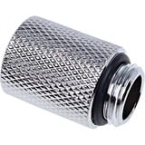 Alphacool 17257 parte e accessorio del sistema di raffreddamento del computer, Estensione cromo, Nichel, Argento, 1/4", Maschio/Femmina, 18 mm, 20 mm, 18 mm
