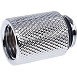 Alphacool 17257 parte e accessorio del sistema di raffreddamento del computer, Estensione cromo, Nichel, Argento, 1/4", Maschio/Femmina, 18 mm, 20 mm, 18 mm