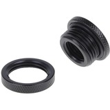 Alphacool 17424 Parti e accessori del sistema di raffreddamento del computer, Connessione Nero, Ottone, Cromo, Nero, 25 mm, 25 mm, 12 mm, 100 g