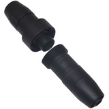Alphacool 17452 parte e accessorio del sistema di raffreddamento del computer Kit di montaggio, Connessione Nero (opaco), Kit di montaggio, Nylon, Nero, 95 mm, 2,7 cm, Liquido