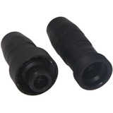 Alphacool 17452 parte e accessorio del sistema di raffreddamento del computer Kit di montaggio, Connessione Nero (opaco), Kit di montaggio, Nylon, Nero, 95 mm, 2,7 cm, Liquido