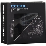 Alphacool 17461 parte e accessorio del sistema di raffreddamento del computer Guarnizione, Frizione Nero, Guarnizione, Ottone, Nero, 1/4", 40 mm, 2,1 cm