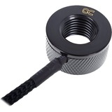 Alphacool 8756070 parte e accessorio del sistema di raffreddamento del computer, Sensore di temperatura Nero, Nero, 1/4", Femmina, 25 g