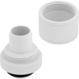 Corsair CX-9051006-WW parte e accessorio del sistema di raffreddamento del computer Guarnizione, Connessione bianco, Guarnizione, Ottone, Bianco, 1/4", 4 x Compression fittings, Liquido
