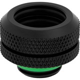 Corsair CX-9052008-WW parte e accessorio del sistema di raffreddamento del computer Guarnizione, Connessione Nero, Guarnizione, Ottone, Nero, 1/4", 1,4 cm, Liquido