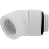 Corsair CX-9055007-WW parte e accessorio del sistema di raffreddamento del computer Guarnizione, Connessione bianco, Guarnizione, Ottone, Bianco, 1/4", 45°, Liquido