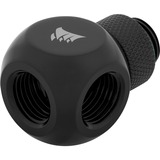 Corsair CX-9055016-WW parte e accessorio del sistema di raffreddamento del computer Guarnizione, Connessione Nero, Guarnizione, Ottone, Nero, 1/4", Liquido
