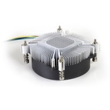 Dynatron K5 Processore Raffreddatore d'aria 9,2 cm Alluminio, Nero 1 pz, raffreddamento CPU  Raffreddatore d'aria, 9,2 cm, 1000 Giri/min, 2500 Giri/min, 29,85 dB, 46,96 pdc/min