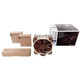 Noctua NH-U12S sistema di raffreddamento per computer Processore Refrigeratore 12 cm Marrone, Acciaio inossidabile, raffreddamento CPU  Refrigeratore, 12 cm, 1500 Giri/min, 22,4 dB, 93,4 m³/h, Marrone, Acciaio inossidabile, Vendita al dettaglio