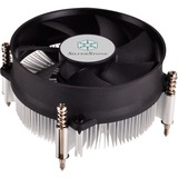 SilverStone NT09-115X Processore Refrigeratore, raffreddamento CPU  Processore, Refrigeratore, LGA 1150 (Presa H3), 9,2 cm, 550 Giri/min, 2500 Giri/min