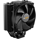 be quiet! Dark Rock Slim Processore Refrigeratore 12 cm Nero, raffreddamento CPU  Nero, Refrigeratore, 12 cm, 1500 Giri/min, Nero