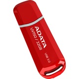 ADATA 32GB DashDrive UV150 unità flash USB USB tipo A 3.2 Gen 1 (3.1 Gen 1) Rosso, Chiavetta USB rosso, 32 GB, USB tipo A, 3.2 Gen 1 (3.1 Gen 1), Cuffia, 9 g, Rosso