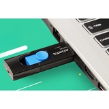 ADATA UV320 unità flash USB 32 GB USB tipo A 3.2 Gen 1 (3.1 Gen 1) Nero, Blu, Chiavetta USB Nero/Blu, 32 GB, USB tipo A, 3.2 Gen 1 (3.1 Gen 1), Lamina di scorrimento, 7,9 g, Nero, Blu