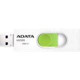 ADATA UV320 unità flash USB 32 GB USB tipo A 3.2 Gen 1 (3.1 Gen 1) Verde, Bianco, Chiavetta USB bianco/Verde, 32 GB, USB tipo A, 3.2 Gen 1 (3.1 Gen 1), Lamina di scorrimento, 7,9 g, Verde, Bianco