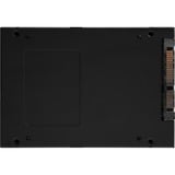Kingston Drive SSD KC600 SATA3 2,5" 512G, Disco a stato solido Nero, 5" 512G, 512 GB, 2.5", 550 MB/s, 6 Gbit/s