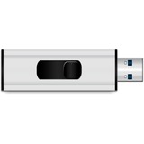 MediaRange MR917 unità flash USB 64 GB USB tipo A 3.2 Gen 1 (3.1 Gen 1) Nero, Argento, Chiavetta USB argento/Nero, 64 GB, USB tipo A, 3.2 Gen 1 (3.1 Gen 1), 80 MB/s, Lamina di scorrimento, Nero, Argento