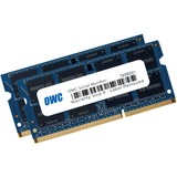 OWC OWC1333DDR3S16P memoria 16 GB 2 x 8 GB DDR3 1333 MHz 16 GB, 2 x 8 GB, DDR3, 1333 MHz, 204-pin SO-DIMM