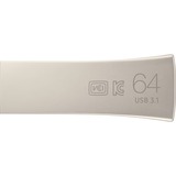 Samsung Flash Drive BAR Plus 64 GB, Chiavetta USB champagne, 64 GB, USB tipo A, 3.2 Gen 1 (3.1 Gen 1), 300 MB/s, Senza coperchio, Argento