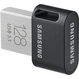 Samsung Flash Drive FIT Plus 128 GB, Chiavetta USB Nero, 128 GB, USB tipo A, 3.2 Gen 1 (3.1 Gen 1), 400 MB/s, Senza coperchio, Grigio, Argento