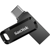 SanDisk Ultra Dual Drive unità flash USB 128 GB USB Type-A / USB Type-C 3.2 Gen 1 (3.1 Gen 1) Nero, Argento, Chiavetta USB Nero, 128 GB, USB Type-A / USB Type-C, 3.2 Gen 1 (3.1 Gen 1), 150 MB/s, Lamina di scorrimento, Nero, Argento