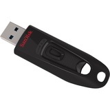 SanDisk Ultra unità flash USB 64 GB USB tipo A 3.2 Gen 1 (3.1 Gen 1) Nero, Chiavetta USB Nero/Rosso, 64 GB, USB tipo A, 3.2 Gen 1 (3.1 Gen 1), 100 MB/s, Lamina di scorrimento, Nero