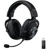 Logitech Pro X Cuffia Padiglione auricolare Nero, Cuffia da gioco Nero, Cuffia, Padiglione auricolare, Giocare, Nero, Stereofonico, Manopola