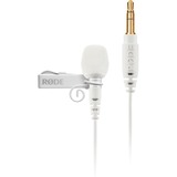 Rode Microphones Lavalier GO, Microfono bianco