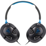 Turtle Beach Recon 50P Cuffie Gaming - PS5, PS4, Xbox Series X o S, Xbox One e PC, Cuffia da gioco Nero/Blu, PS4, Xbox Series X o S, Xbox One e PC, Cablato, Gaming, 20 - 20000 Hz, Auricolare, Nero, Blu