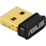 ASUS USB-BT500 Bluetooth 3 Mbit/s, Adattatore Bluetooth Wireless, USB, Bluetooth, 3 Mbit/s, Nero, Oro