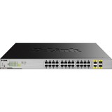 D-Link DGS-1026MP switch di rete Non gestito Gigabit Ethernet (10/100/1000) Supporto Power over Ethernet (PoE) Nero, Grigio, Interruttore Non gestito, Gigabit Ethernet (10/100/1000), Supporto Power over Ethernet (PoE), Montaggio rack