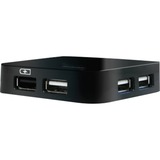 D-Link DUB-H4 480 Mbit/s, Hub USB Nero, USB 2.0, 480 Mbit/s, FCC CE C-Tick, 5 V, Windows 2000, Windows 2000 Professional, Windows 98, Windows 98SE, Windows ME, Windows XP Home,..., Mac OS X 10.1 Puma, Mac OS X 10.2 Jaguar, Mac OS X 10.3 Panther, Mac OS X 10.4 Tiger, Mac OS X...