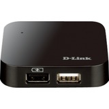 D-Link DUB-H4 480 Mbit/s, Hub USB Nero, USB 2.0, 480 Mbit/s, FCC CE C-Tick, 5 V, Windows 2000, Windows 2000 Professional, Windows 98, Windows 98SE, Windows ME, Windows XP Home,..., Mac OS X 10.1 Puma, Mac OS X 10.2 Jaguar, Mac OS X 10.3 Panther, Mac OS X 10.4 Tiger, Mac OS X...