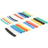 DeLOCK 86279 organizer per cavi Pannello passacavi Nero, Blu, Verde, Rosso, Giallo 50 pezzo(i), Tubazione degli strizzacervelli di calore multi colorata, Pannello passacavi, Nero, Blu, Verde, Rosso, Giallo