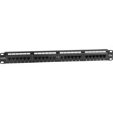 Digitus Pannello patch CAT 5e, Patch Panel Nero, RJ-45, Cat5e, Nero, 515 mm, 60 mm, 654 g, Vendita al dettaglio