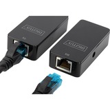 Digitus Prolunga USB, USB 2.0, Estensione USB Nero, USB 2.0, 200 mm, 105 mm, 220 mm, 37 mm, 5 - 45 °C, 0 - 45 °C