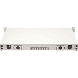 Digitus Scatola di giunzione LWL, attrezzata, ST, OM3 attrezzata, ST, OM3, ST, Grigio, Acciaio, Zirconio ceramica, OM3, 1 pz