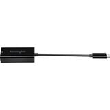 Kensington CA1100E: Adattatore da USB-C a Ethernet Nero, Cablato, USB tipo-C, Ethernet, Nero