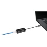 Kensington CA1100E: Adattatore da USB-C a Ethernet Nero, Cablato, USB tipo-C, Ethernet, Nero