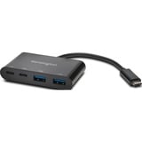 Kensington Hub USB-C a 4 porte CH1000 Nero, Nero, macOS 10.10 or above; Chrome OS 44 or above; Windows 8.1 or above, 1 pz, 90 mm, 120 mm, 20 mm