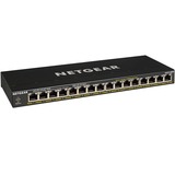 Netgear GS316PP Non gestito Gigabit Ethernet (10/100/1000) Supporto Power over Ethernet (PoE) Nero, Interruttore Non gestito, Gigabit Ethernet (10/100/1000), Full duplex, Supporto Power over Ethernet (PoE), Montabile a parete