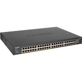 Netgear GS348PP Non gestito Gigabit Ethernet (10/100/1000) Supporto Power over Ethernet (PoE) Nero, Interruttore Non gestito, Gigabit Ethernet (10/100/1000), Full duplex, Supporto Power over Ethernet (PoE), Montaggio rack