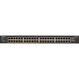 Netgear GS348PP Non gestito Gigabit Ethernet (10/100/1000) Supporto Power over Ethernet (PoE) Nero, Interruttore Non gestito, Gigabit Ethernet (10/100/1000), Full duplex, Supporto Power over Ethernet (PoE), Montaggio rack
