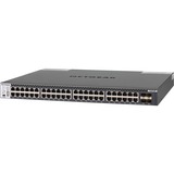 Netgear M4300-48X/US/EME Gestito 10G Ethernet (100/1000/10000) 1U Grigio, Interruttore Gestito, 10G Ethernet (100/1000/10000), Montaggio rack, 1U
