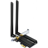 TP-Link Archer TX50E WLAN / Bluetooth 2402 Mbit/s, Adattatore Wi-Fi Wireless, PCI Express, WLAN / Bluetooth, Wi-Fi 6 (802.11ax), 2402 Mbit/s, Nero, Metallico