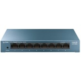 TP-Link LS108G switch di rete Non gestito Gigabit Ethernet (10/100/1000) Blu, Interruttore blu, Non gestito, Gigabit Ethernet (10/100/1000)