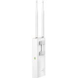 TP-Link Omada EAP110-Outdoor 300 Mbit/s Bianco Supporto Power over Ethernet (PoE), Punto di accesso bianco, 2.4 GHz, 300 Mbit/s, WPA-Enterprise, WPA-PSK, WPA2-Enterprise, WPA2-PSK, 10,100 Mbit/s